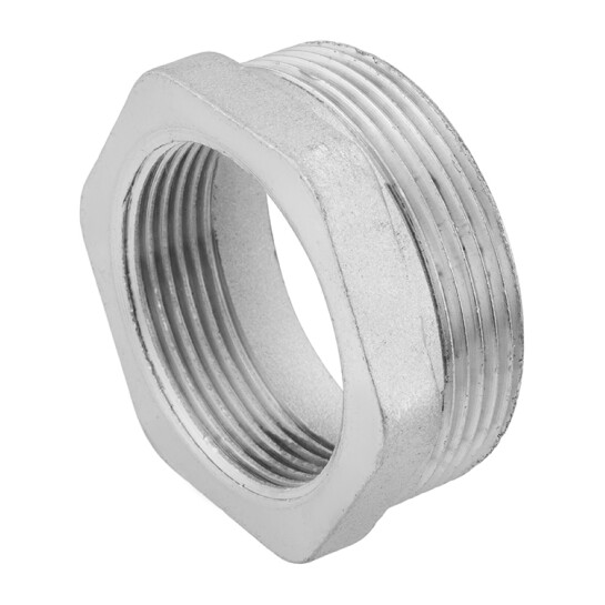 Головне фото - Футорка посилена LexLine 2"х1 1/2" ЗВ нікельована НК0728-Вн