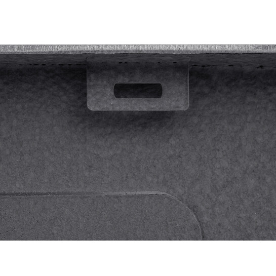 Додаткове фото - Комплект кухонна мийка Kroner Schwarze-6350HM PVD + змішувач Graz-GRP03815 + дозатор Spender-SCH049