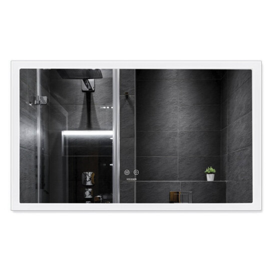 Головне фото - Дзеркало Kroner KRP Spiegel HR3 - 10060 з LED-підсвічуванням та антизапотіванням