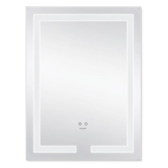 Додаткове фото - Дзеркало Kroner KRP Spiegel VR1 - 5080 з LED-підсвічуванням та антизапотіванням