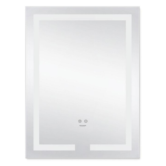 Додаткове фото - Дзеркало Kroner KRP Spiegel VR1 - 5080 з LED-підсвічуванням та антизапотіванням