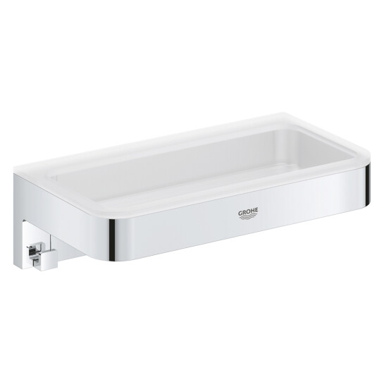 Головне фото - Полиця для душу Grohe QuickFix Start Cube з гачками 41107000