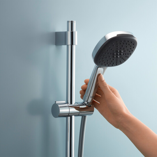 Додаткове фото - Душова система Grohe Bauloop з гарнітуром Vitalio Comfort 110 і підключенням Vitalio 2908026929