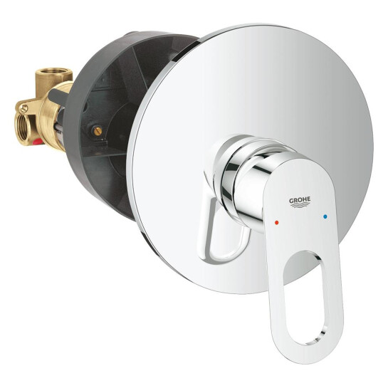 Додаткове фото - Душова система Grohe Bauloop з гарнітуром Vitalio Comfort 110 і підключенням Vitalio 2908026929