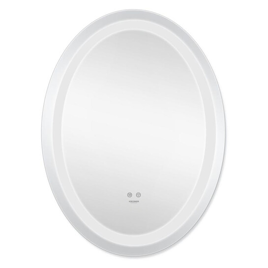 Додаткове фото - Дзеркало Kroner KRP Spiegel VO1 - 5070 з LED-підсвічуванням та антизапотіванням