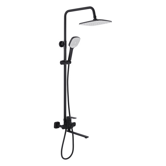 Додаткове фото - Набор 2 в 1 душова система Kroner Armada-SCH067 + змішувач Kubus-SCH010