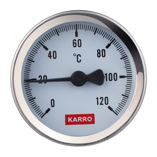 Головне фото - Термометр Karro 1/2" 50 мм 120°С KR-1039