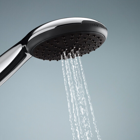 Додаткове фото - Душова система Grohe Vitalio Start 250 з виливом для ванни та змішувачем Euroeco UA32747R3