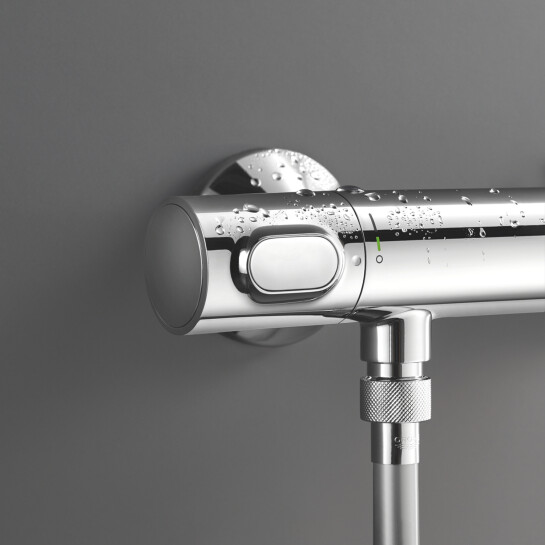 Додаткове фото - Змішувач термостатичний для душу Grohe QuickFix Precision Flow 34841000