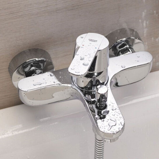 Додаткове фото - Змішувач для ванни Grohe QuickFix Get з душевою стійкою Vitalio Comfort 110 3288726929