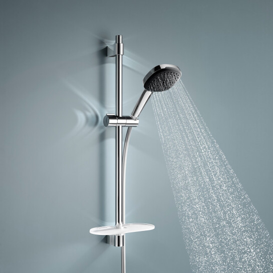 Додаткове фото - Змішувач для ванни Grohe QuickFix Get з душевою стійкою Vitalio Comfort 110 3288726929