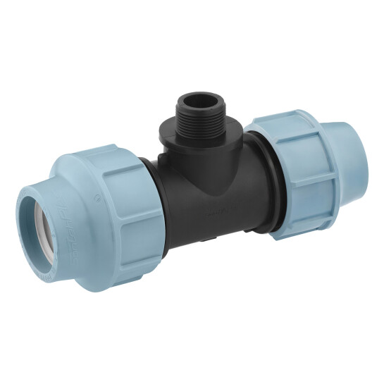 Головне фото - Трійник ПЕ SantehPlast 50х1 1/4"х50 РЗ