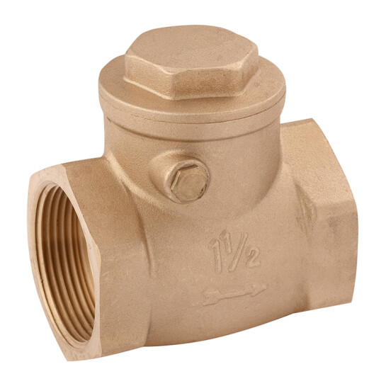 Головне фото - Пелюстковий клапан Karro 1 1/2" ВВ латунний KR-107