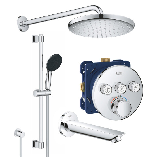 Головне фото - Душова система прихованого монтажу Grohe QuickFix SmartControl UA202801R3