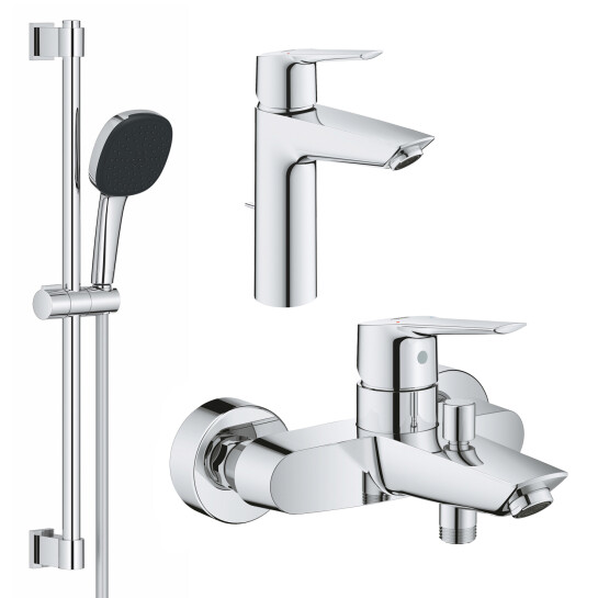 Головне фото - Комплект змішувачів для ванної кімнати Grohe QuickFix Start UA202301MQ