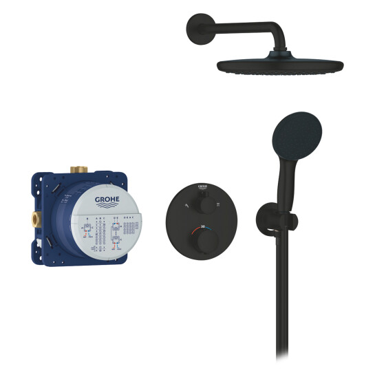 Додаткове фото - Душова система термостатична Grohe QuickFix Precision з Vitalio Start 250 348832430