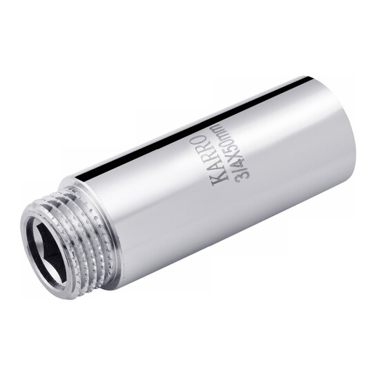 Головне фото - Подовжувач Karro 3/4" РЗ, L=50 мм хромований KR-3209