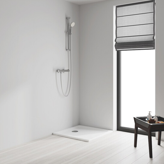 Додаткове фото - Змішувач для ванни Grohe Grohtherm 800 34567000 з душовим гарнітуром 27948001 (34567001)