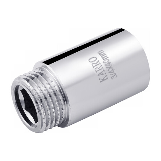 Головне фото - Подовжувач Karro 3/4" ВЗ, L=40 мм хромований KR-3209