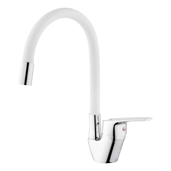 Додаткове фото - Змішувач для кухні Kroner KRM Odra - C032WHI