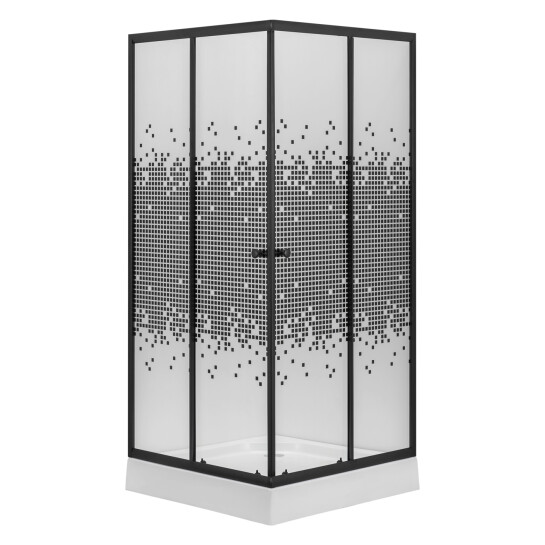 Головне фото - Душова кабіна Kroner KRP Eifel - Q.B.F.M.90x90 см
