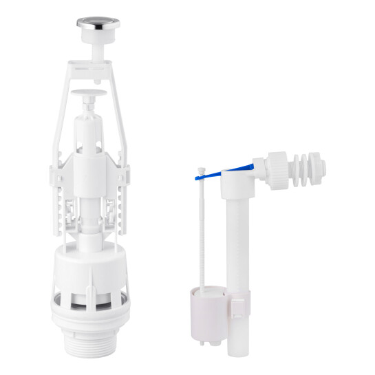 Головне фото - Комплект для бачка унітаза Agua KIT42 з боковим підведенням 1/2"