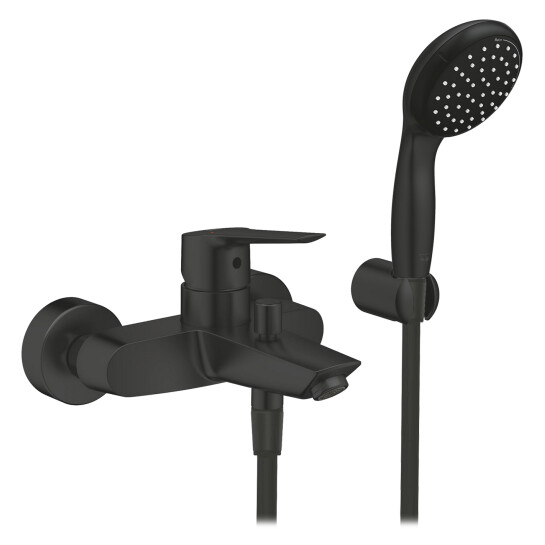 Головне фото - Змішувач для ванни Grohe QuickFix Start Black UA30330701
