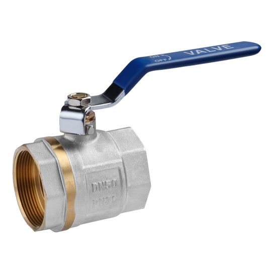 Головне фото - Кран кульовий Valves 2" ВВ PN30 синя ручка