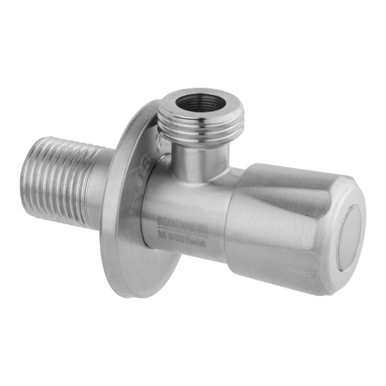 Головне фото - Кран приладовий Kroner KRP Edelstahl Klassisch - ESG101 1/2"х1/2" ЗЗ