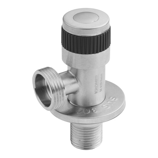 Додаткове фото - Кран приладовий Kroner KRP Edelstahl Klassisch - ESG102 1/2"х3/4" ЗЗ