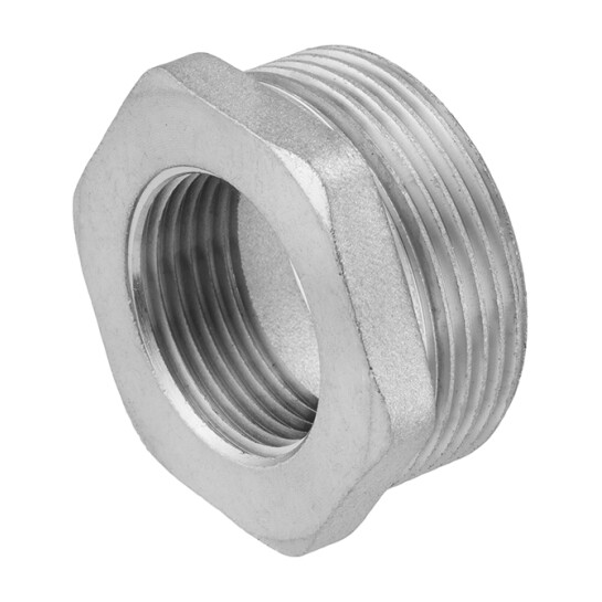 Головне фото - Футорка посилена LexLine 1 1/2"х1" ЗВ нікельована НК0722-Вн