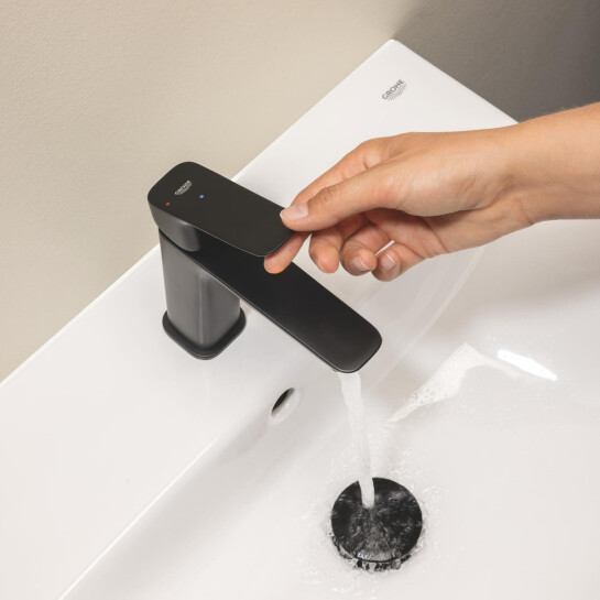 Додаткове фото - Змішувач для раковини Grohe QuickFix Dice ES S-Size 1018612430 з донним клапаном