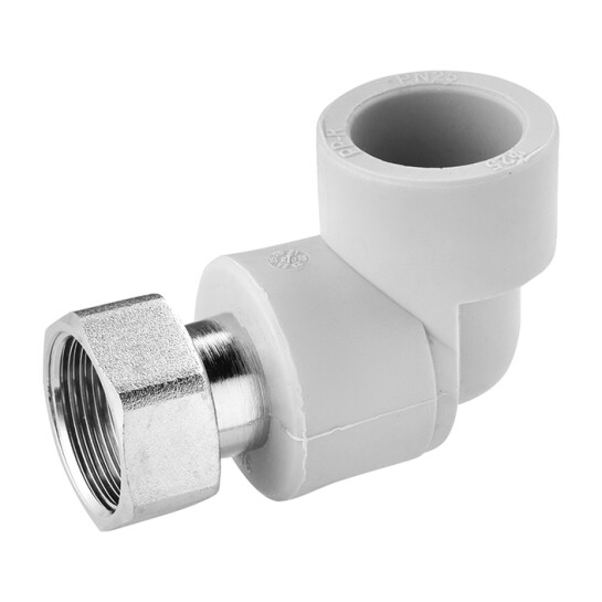 Головне фото - Коліно з накидною гайкою PPR GrandiTherm 25х3/4"