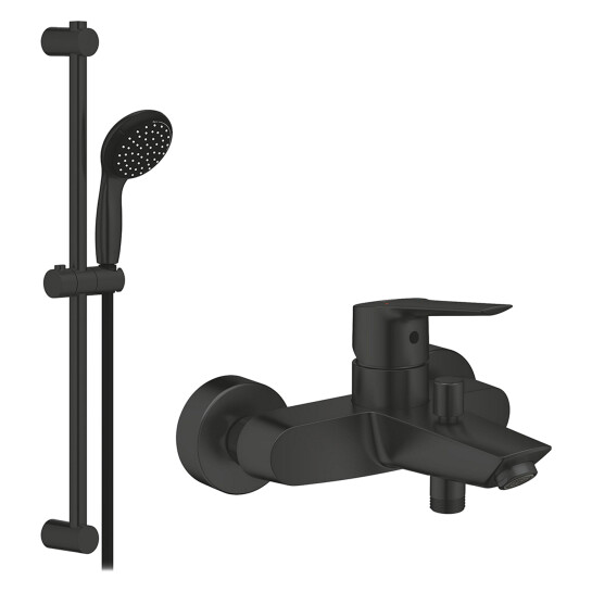 Головне фото - Змішувач для ванни Grohe QuickFix Start Black UA30330702