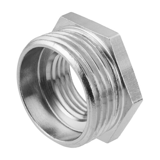 Головне фото - Футорка WaGa 1/2"х1" ВЗ нержавіюча сталь