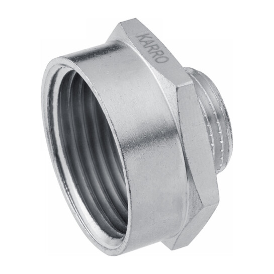 Головне фото - Перехідник Karro 2"х1 1/2" ВЗ нікельований KR-3117