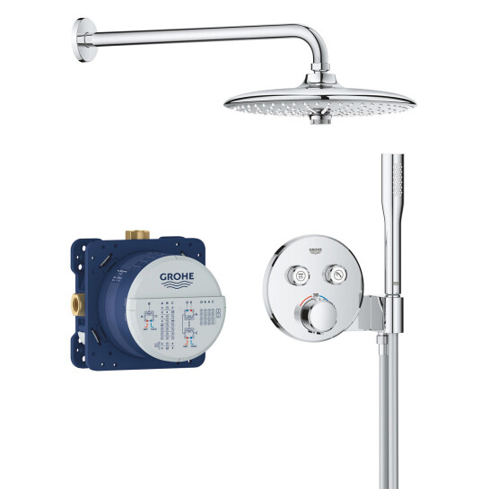 Головне фото - Душова система прихованого монтажу Grohe QuickFix Precision SmartControl 34878000