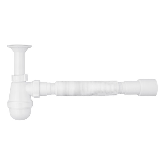 Головне фото - Сифон для раковини Agua TB06 1 1/4''х40/50 мм  з литим випуском