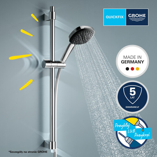 Додаткове фото - Змішувач для ванни Grohe QuickFix Dice BF101872VC