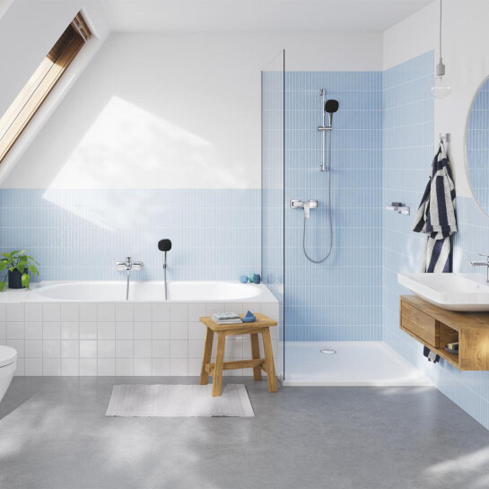 Додаткове фото - Змішувач для ванни Grohe QuickFix Dice BF101872VC