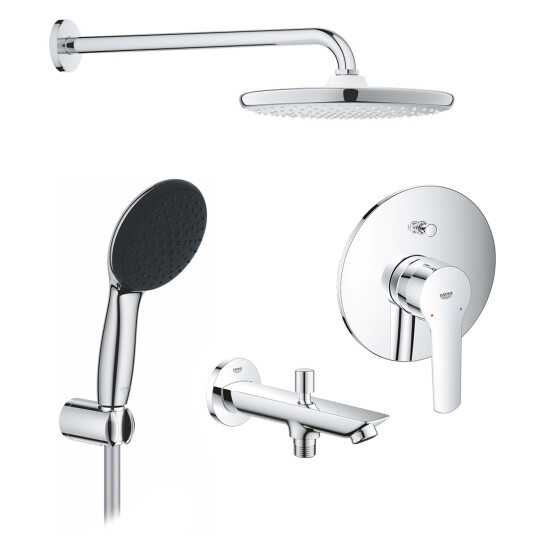 Головне фото - Душева система прихованого монтажу Grohe QuickFix Start UA202803R3