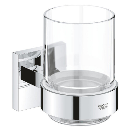 Додаткове фото - Набір аксесуарів для ванної кімнати Grohe QuickFix Start Cube 3 в 1 BF40961SC