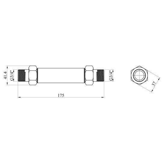 Додаткове фото - Фільтр магістральний в зборі Titan T-Mag 3/4"