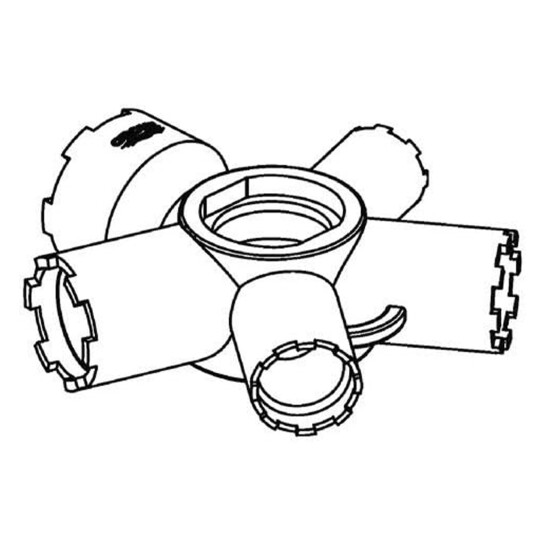 Додаткове фото - Ключ для аераторів універсальний GROHE 48021000
