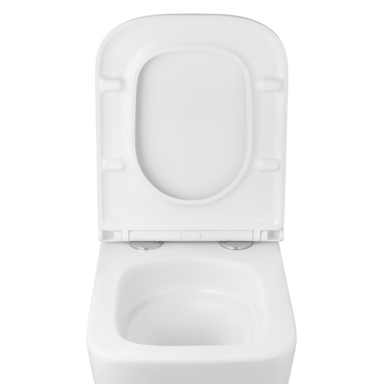Додаткове фото - Комплект 4 в 1: Інсталяція Grohe Solido 2 в 1 38971000 + Панель змиву Grohe Even 389662430 + Унітаз підвісний безобідковий Kroner Eifel WHI493436 TORNADO (38971966243KE49T)