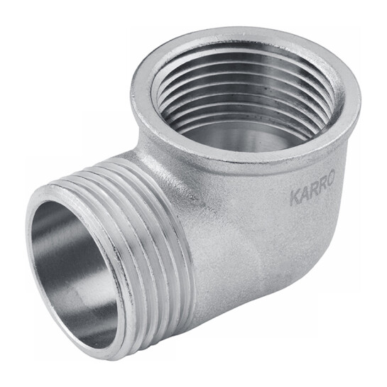Головне фото - Кутник Karro 1 1/4" ВЗ нікельований KR-3212