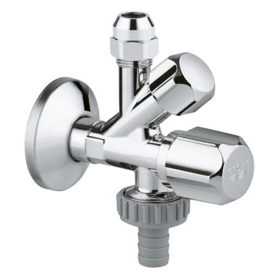 Головне фото - Кран приладовий Grohe 1/2"х3/8"х3/4" 22036000