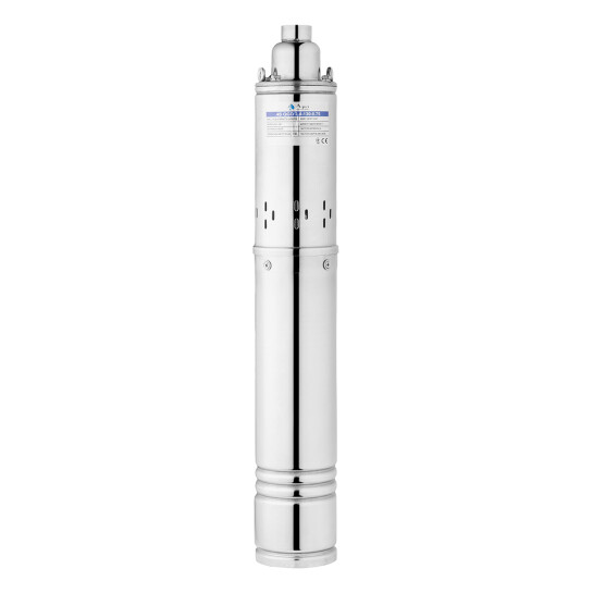Головне фото - Насос глибинний шнековий Agua 4S QGD2,4-130-0,75 Hmax 130 м Qmax 40 л/хв P 750 Вт з вбудованим конденсатором