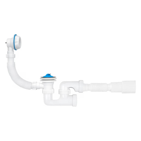 Головне фото - Сифон для ванної ANIplast 1 1/2"х50 мм з ревізією C6255