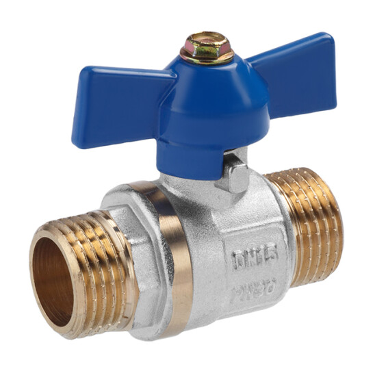 Головне фото - Кран кульовий Valves 1/2" ЗЗ PN30 синій метелик